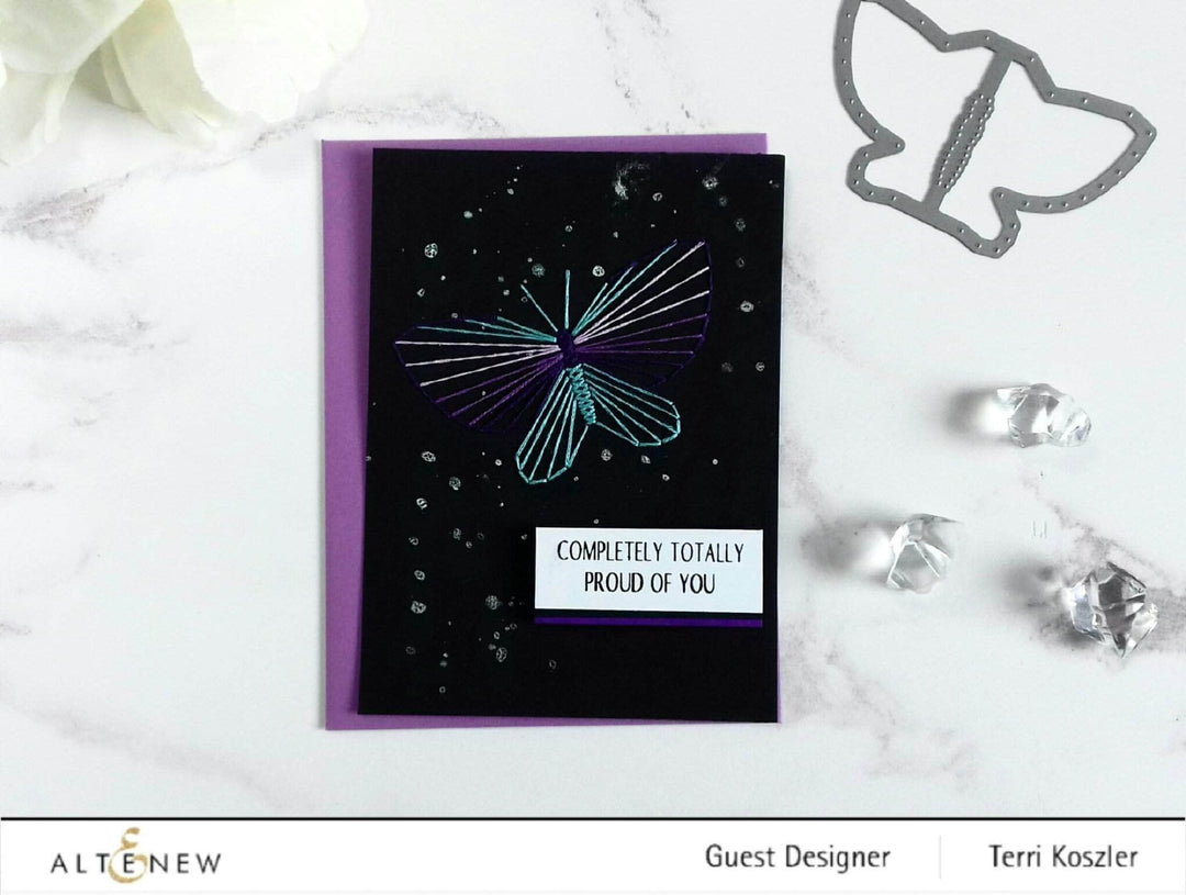 Part A-Glitz Art Craft Co.,LTD Dies String Art Butterfly Die