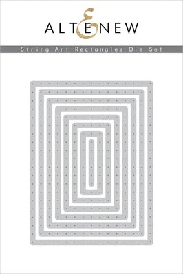 Part A-Glitz Art Craft Co.,LTD Dies String Art Rectangles Die Set