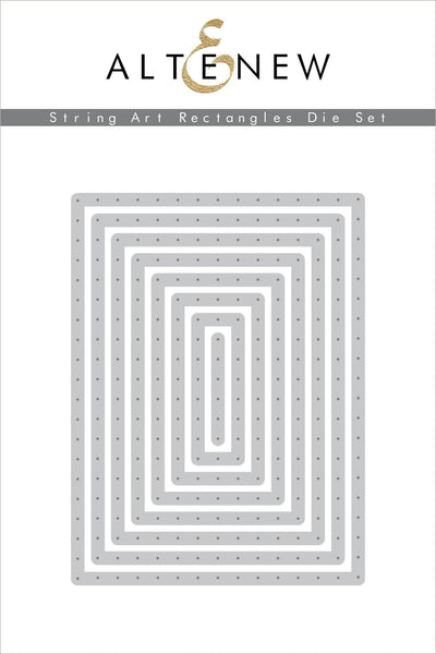 Part A-Glitz Art Craft Co.,LTD Dies String Art Rectangles Die Set