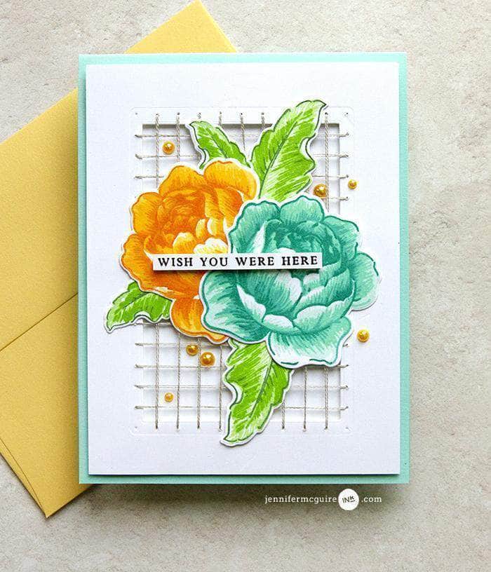 Part A-Glitz Art Craft Co.,LTD Dies String Art Rectangles Die Set