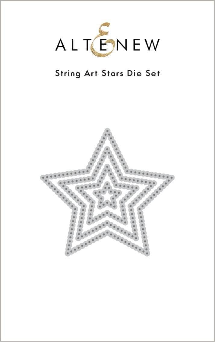 Part A-Glitz Art Craft Co.,LTD Dies String Art Stars Die Set