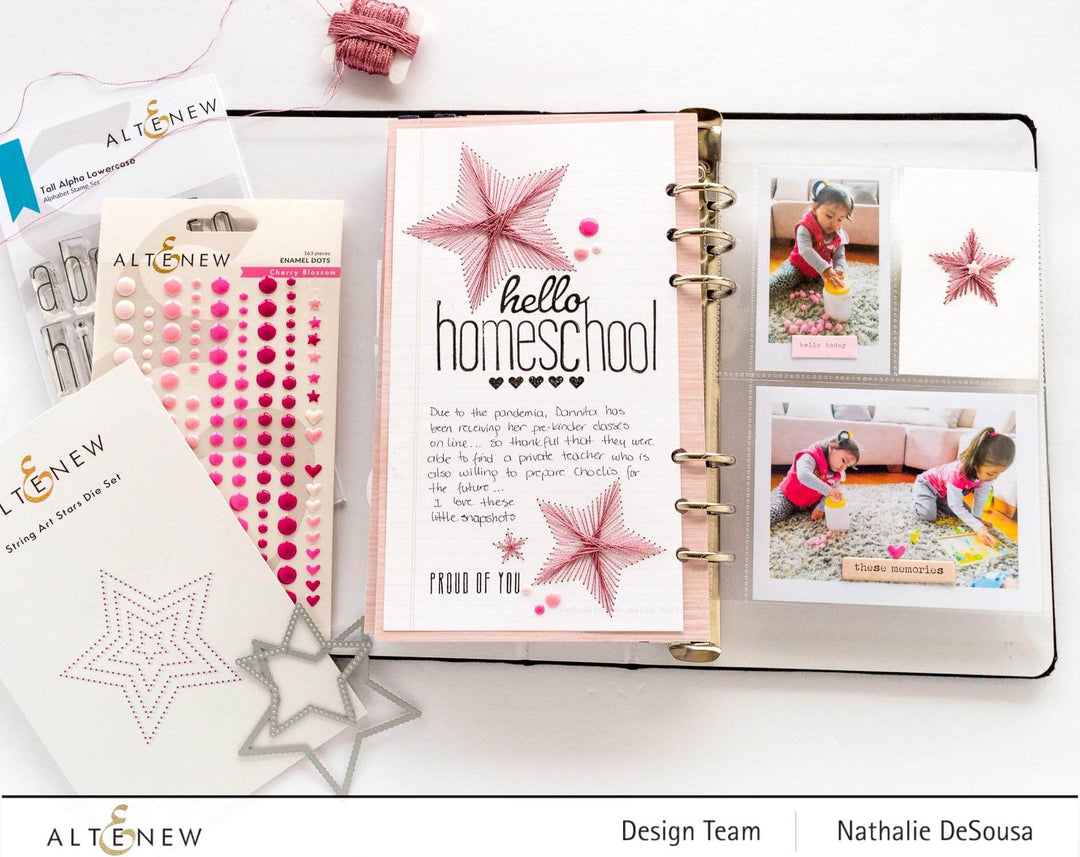 Part A-Glitz Art Craft Co.,LTD Dies String Art Stars Die Set