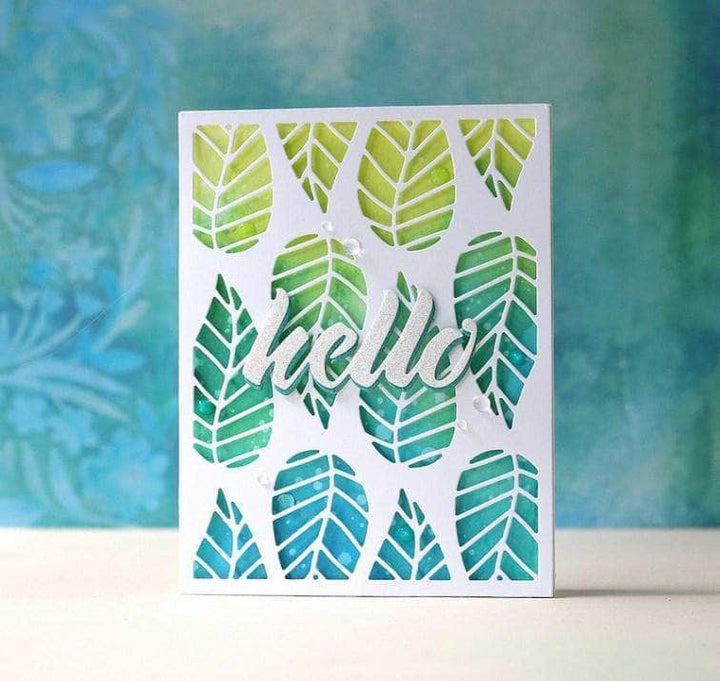 Part A-Glitz Art Craft Co.,LTD Dies Striped Leaf Cover Die