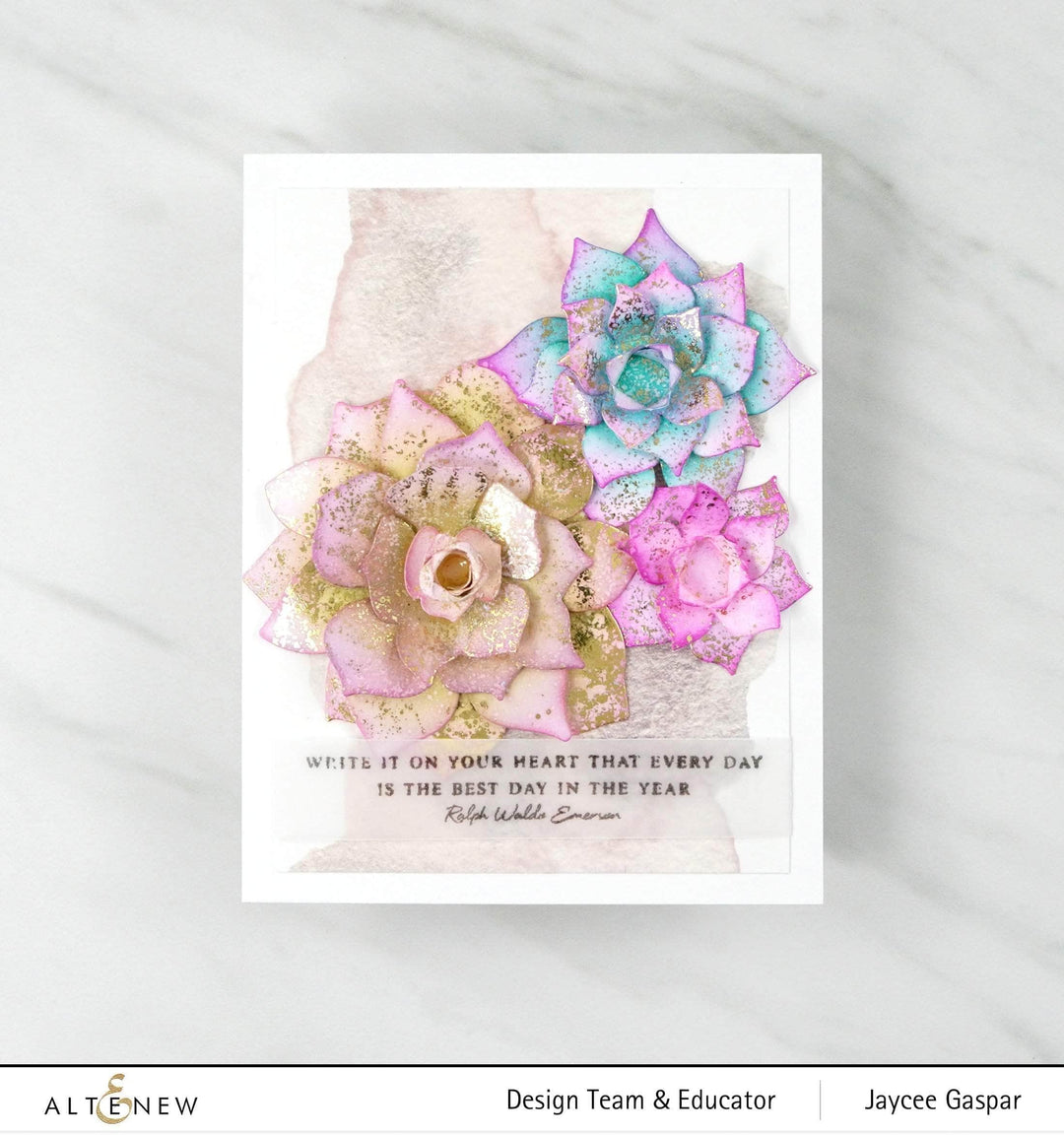 Part A-Glitz Art Craft Co.,LTD Dies Succulent Layering Die Set