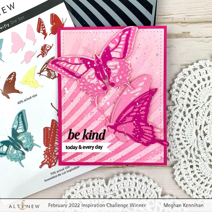 Part A-Glitz Art Craft Co.,LTD Dies Swallowtail Butterfly Die Set