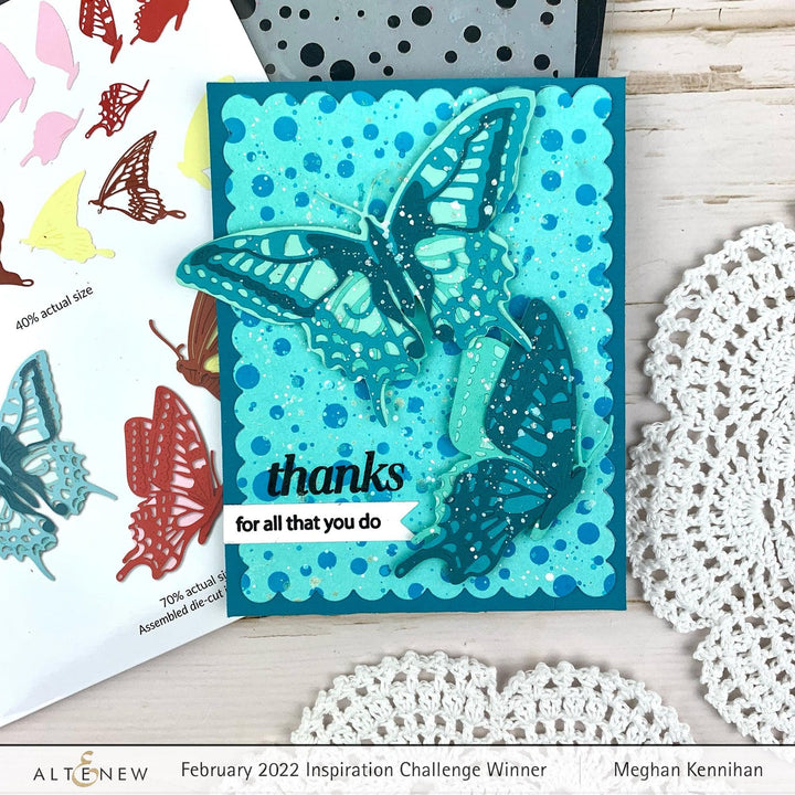 Part A-Glitz Art Craft Co.,LTD Dies Swallowtail Butterfly Die Set