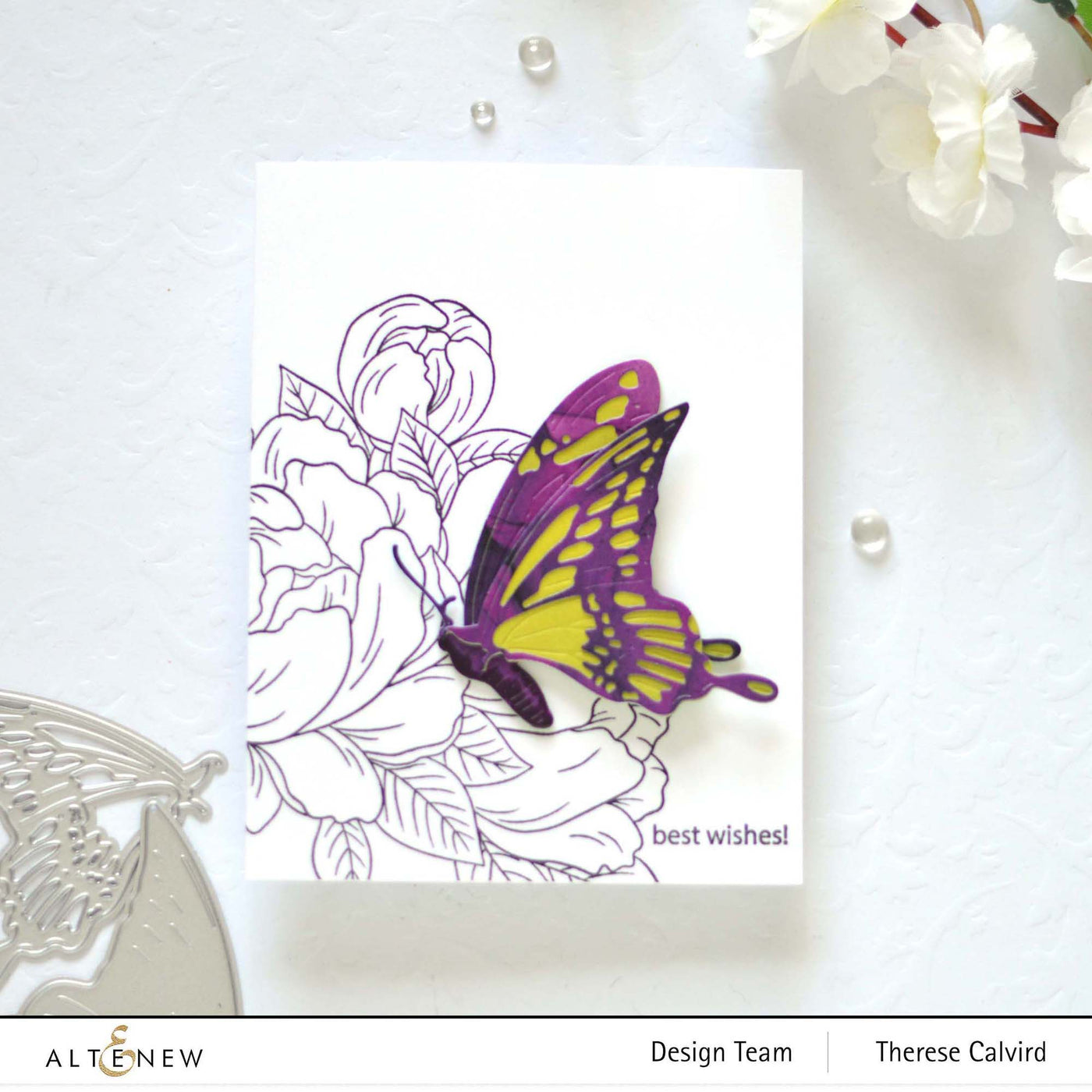 Part A-Glitz Art Craft Co.,LTD Dies Swallowtail Butterfly Die Set