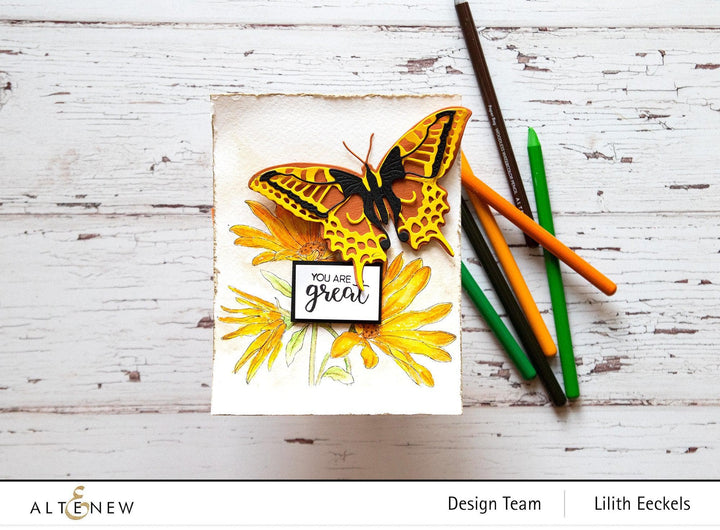 Part A-Glitz Art Craft Co.,LTD Dies Swallowtail Butterfly Die Set