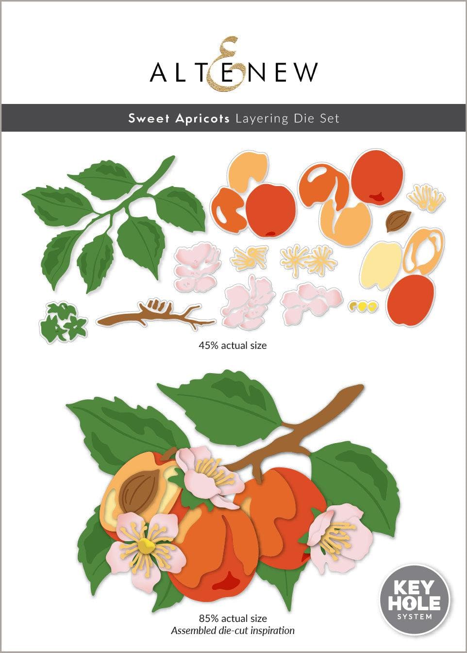 Sweet Apricots Layering Die Set