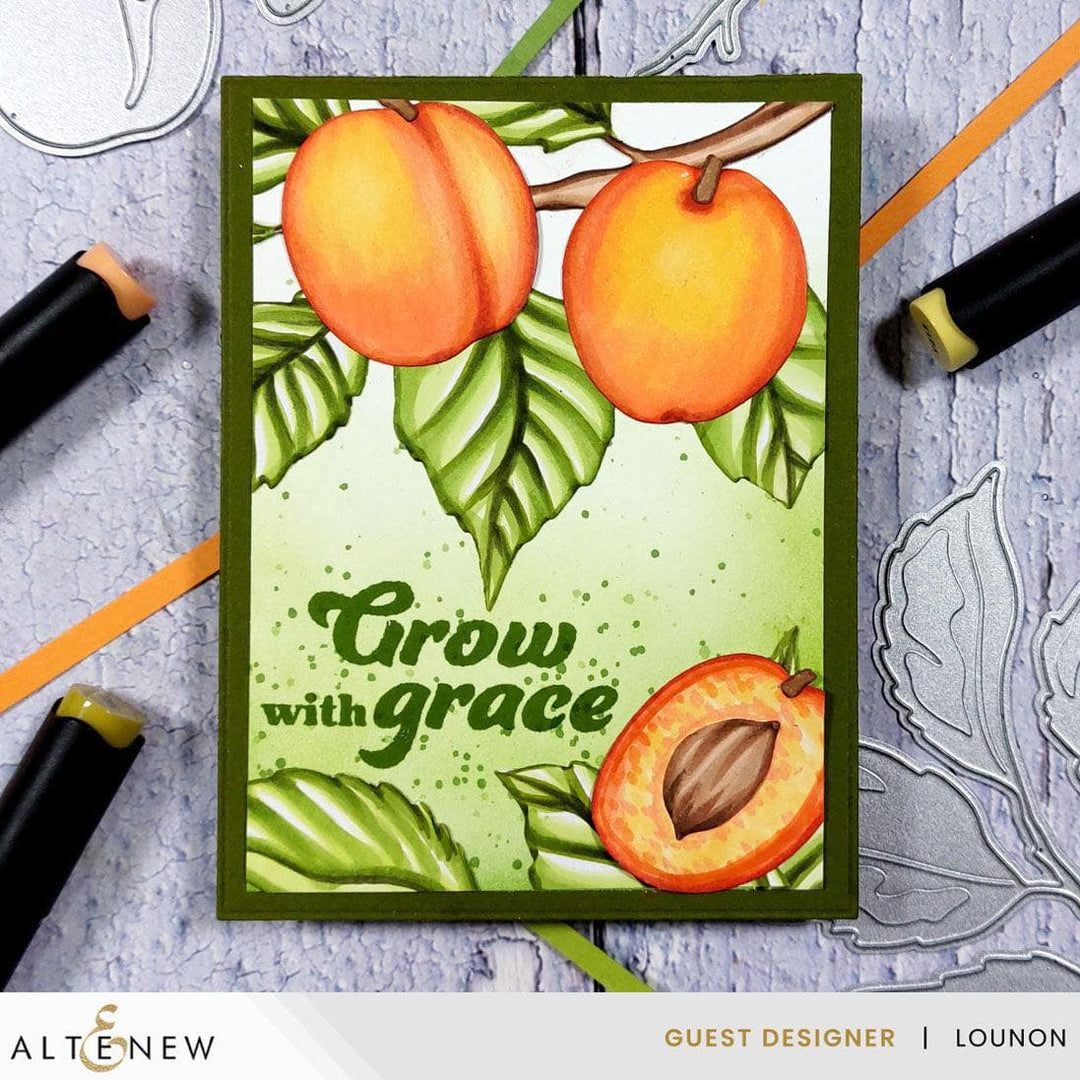 Sweet Apricots Layering Die Set