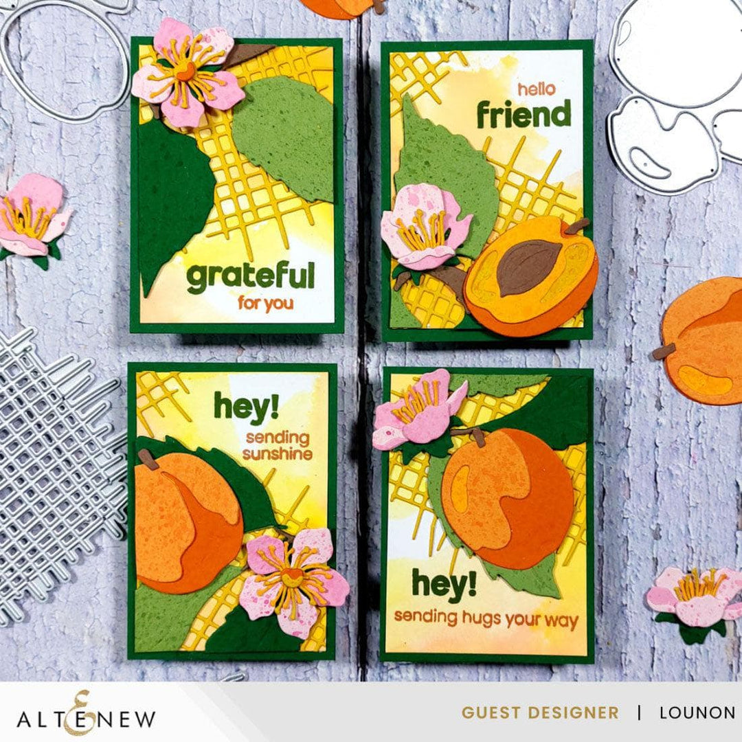 Sweet Apricots Layering Die Set