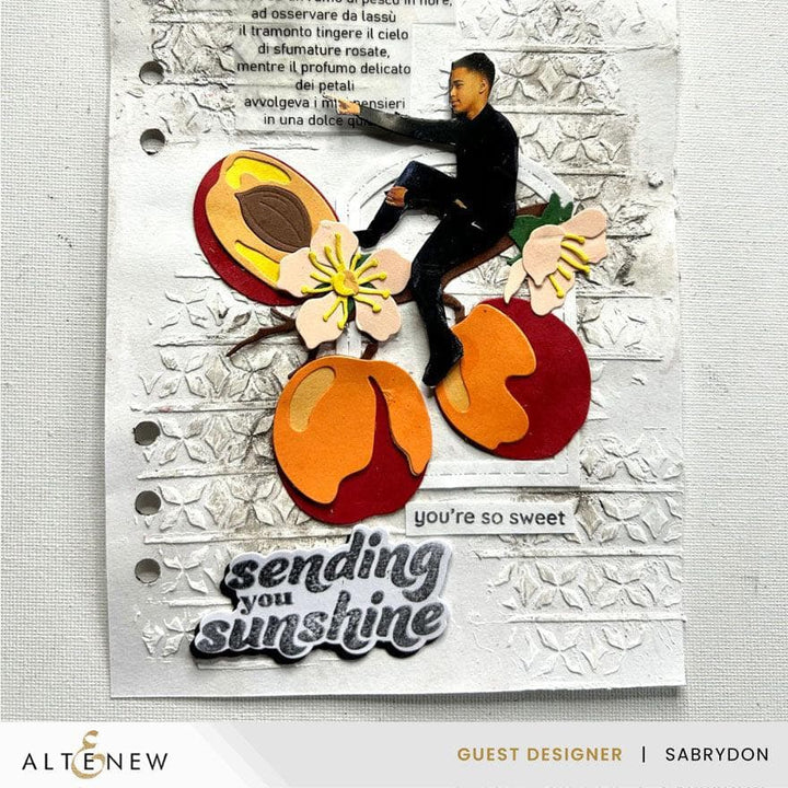 Sweet Apricots Layering Die Set