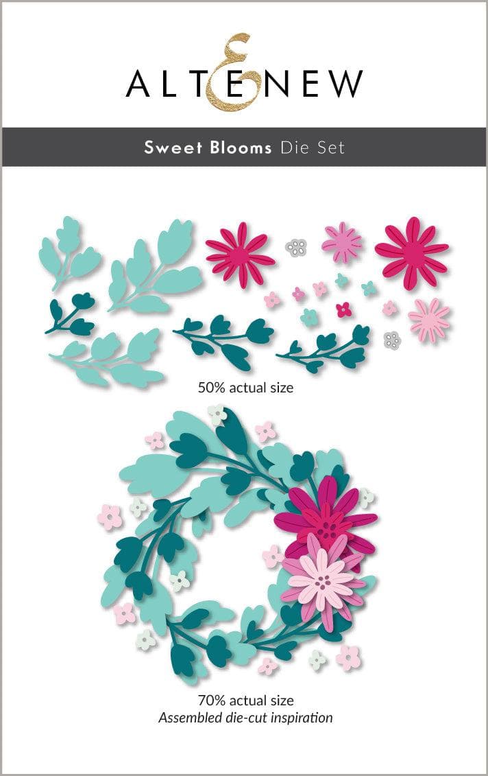 Part A-Glitz Art Craft Co.,LTD Dies Sweet Blooms Die Set
