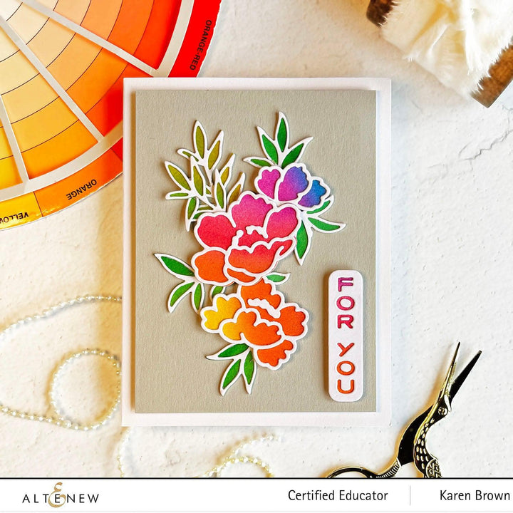 Part A-Glitz Art Craft Co.,LTD Dies Sweet Blossoms Layering Die Set