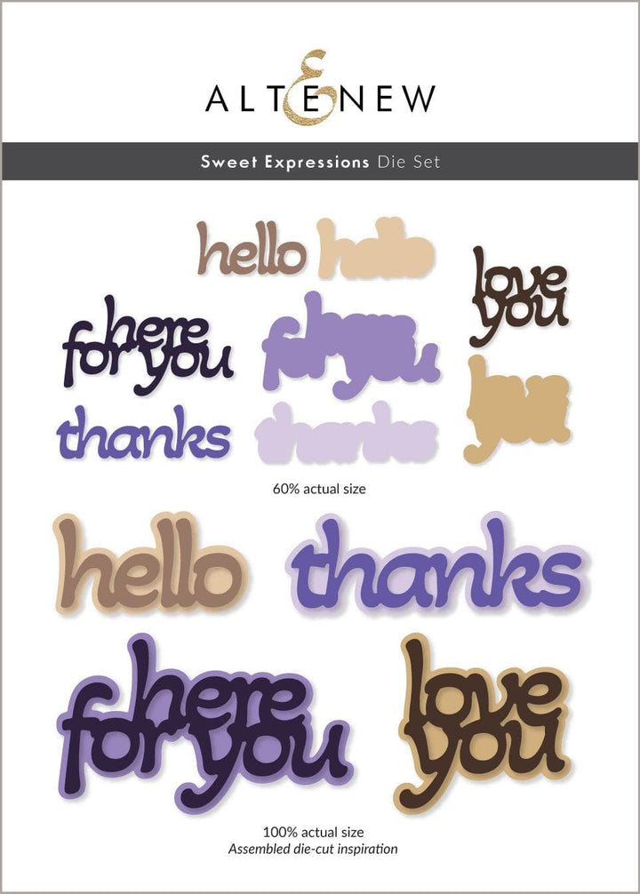 Part A-Glitz Art Craft Co.,LTD Dies Sweet Expressions Die Set