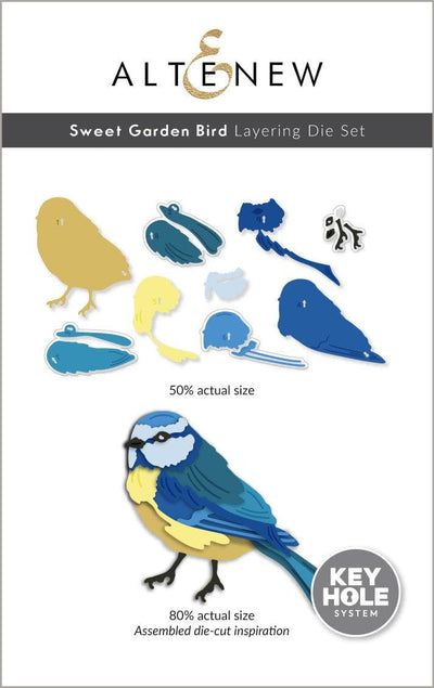 Sweet Garden Bird Layering Die Set