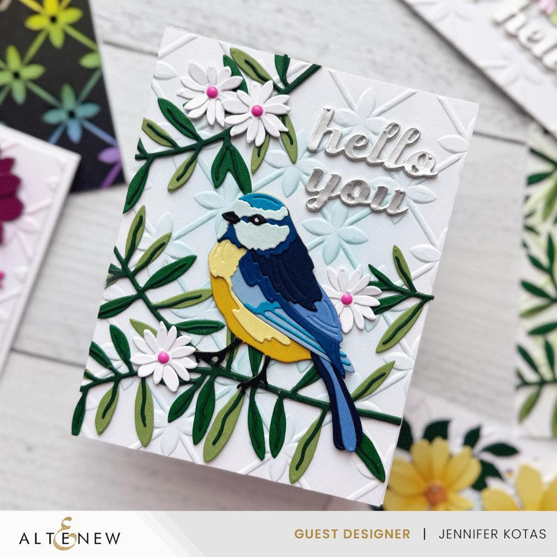 Sweet Garden Bird Layering Die Set