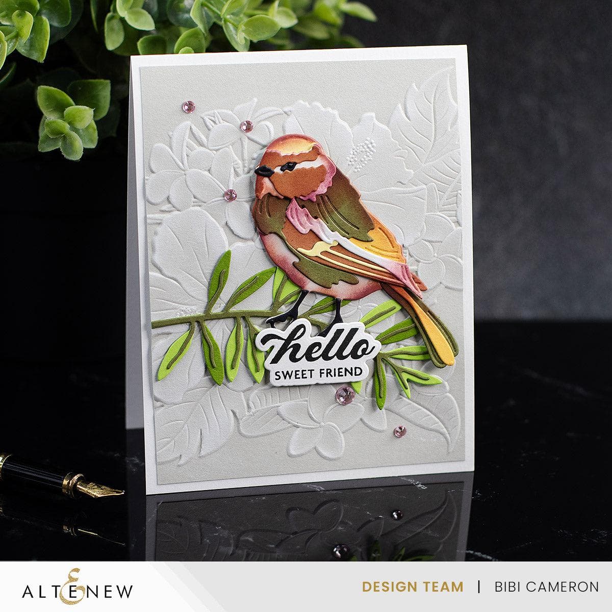 Sweet Garden Bird Layering Die Set