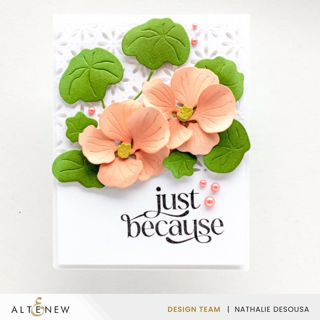 Sweet Nasturtium Layering Die Set