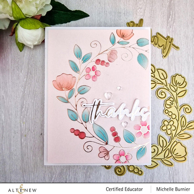 Part A-Glitz Art Craft Co.,LTD Dies Sweet Sentiments Die Set