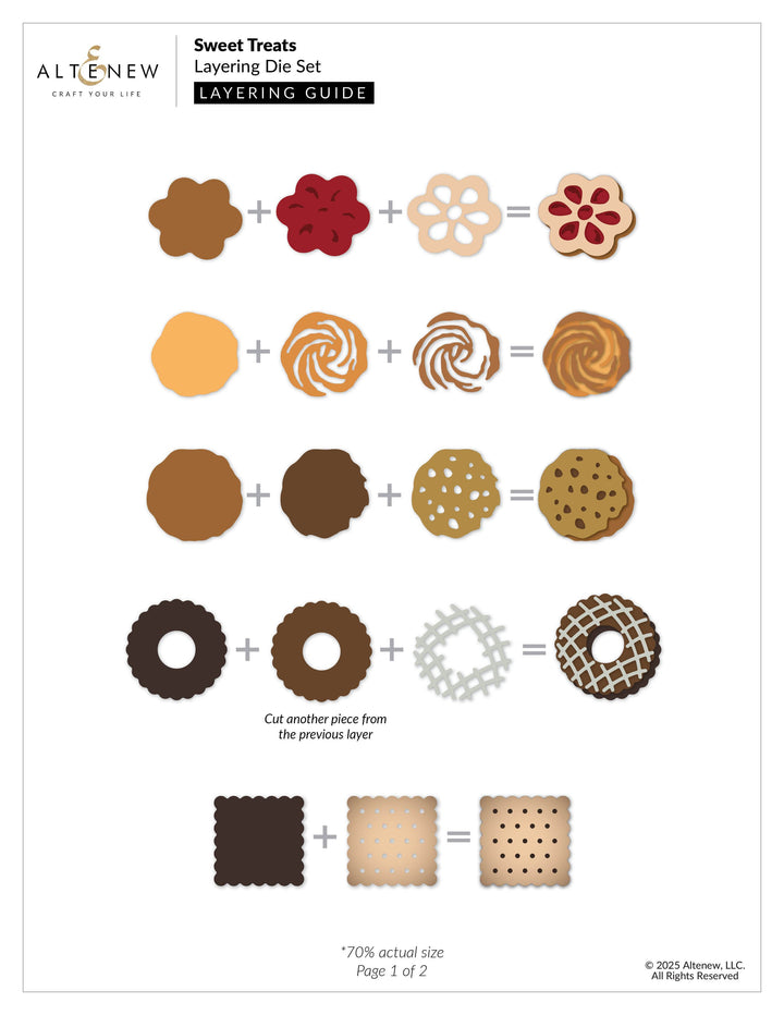 Sweet Treats Layering Die Set