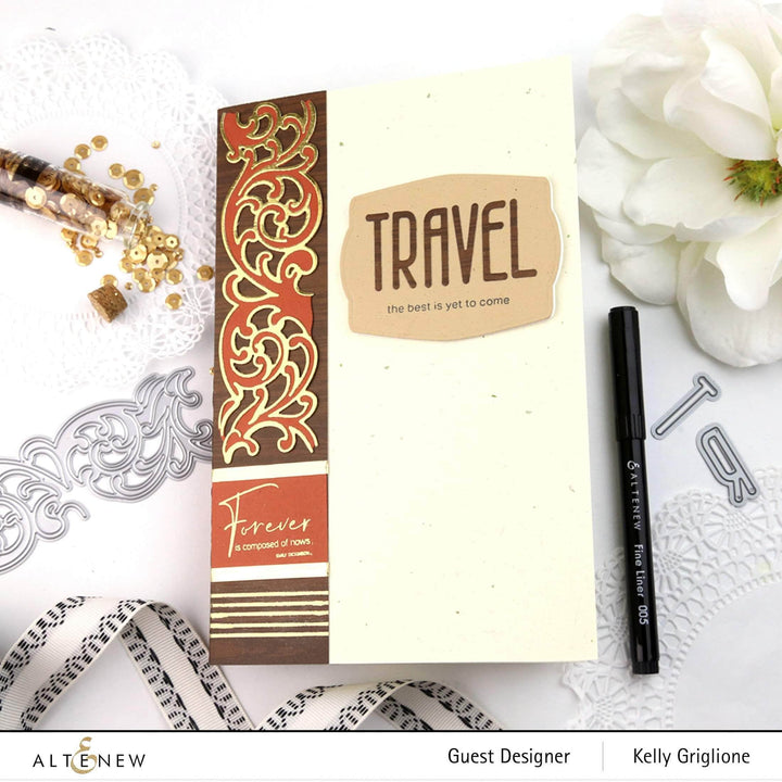 Part A-Glitz Art Craft Co.,LTD Dies Swirl Motif Die Set