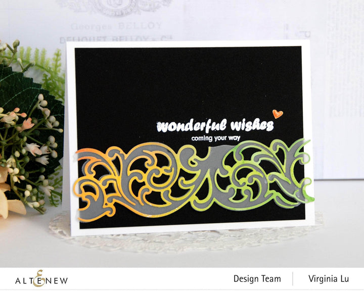 Part A-Glitz Art Craft Co.,LTD Dies Swirl Motif Die Set