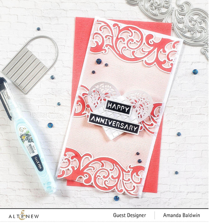 Part A-Glitz Art Craft Co.,LTD Dies Swirl Motif Die Set