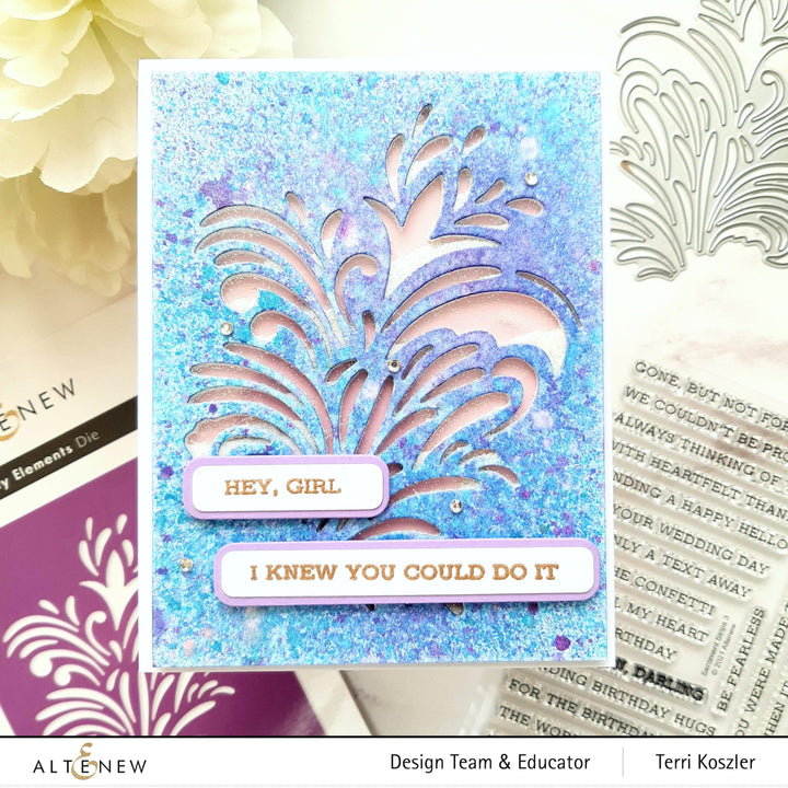 Part A-Glitz Art Craft Co.,LTD Dies Swirly Elements Die