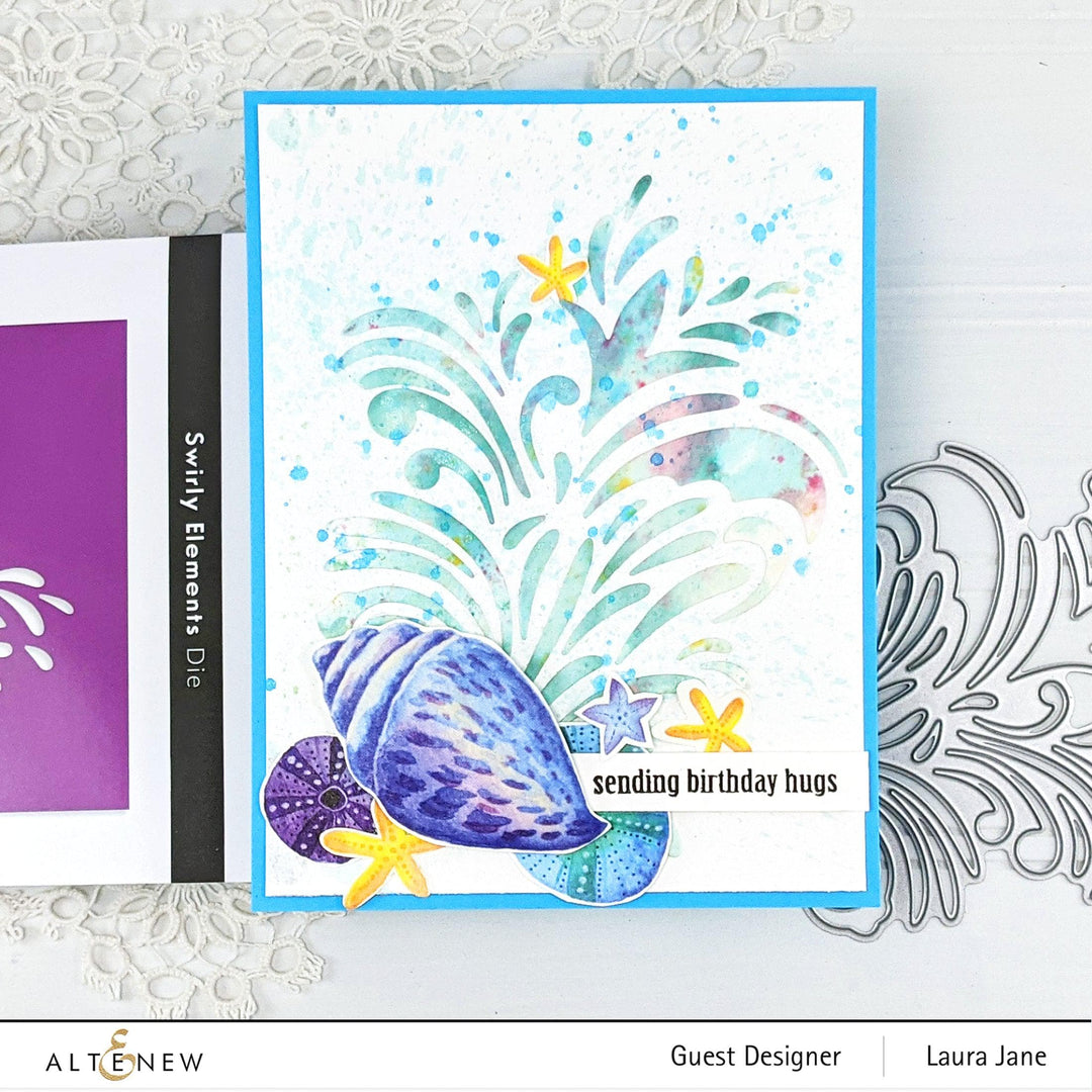 Part A-Glitz Art Craft Co.,LTD Dies Swirly Elements Die