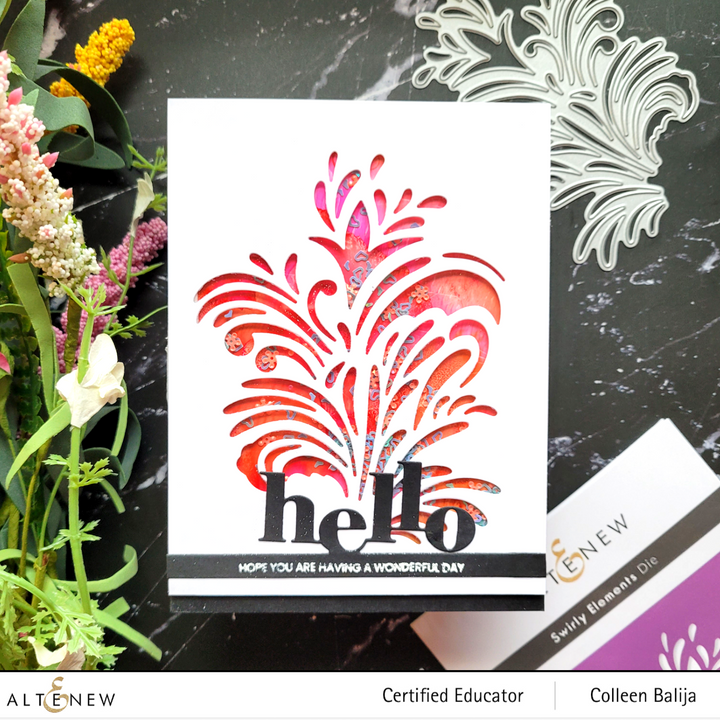 Part A-Glitz Art Craft Co.,LTD Dies Swirly Elements Die