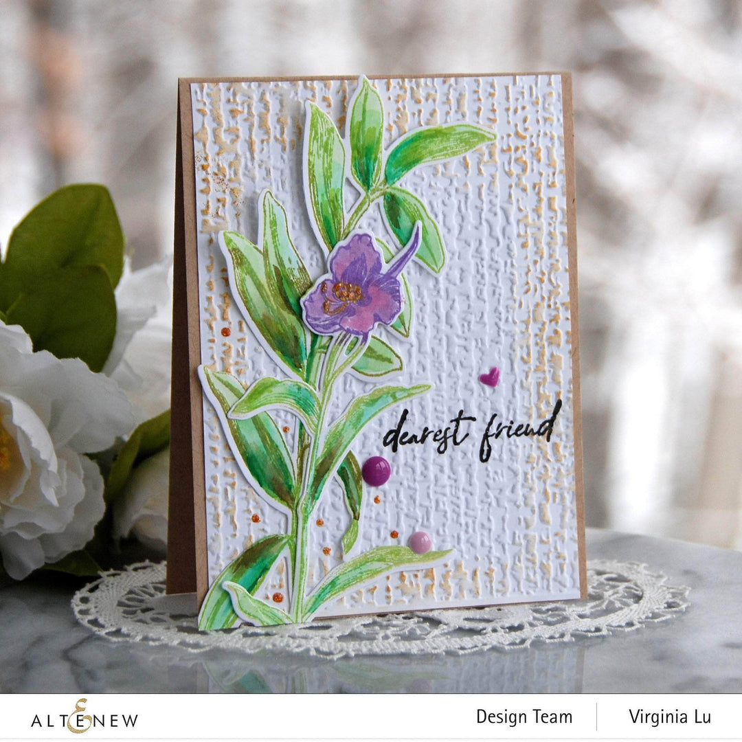 Part A-Glitz Art Craft Co.,LTD Dies Tall Foliage Die Set