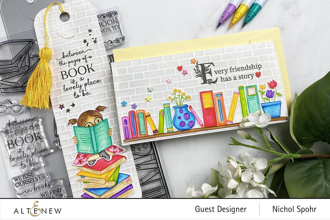 Part A-Glitz Art Craft Co.,LTD Dies Tall Tale Bookmark Die Set