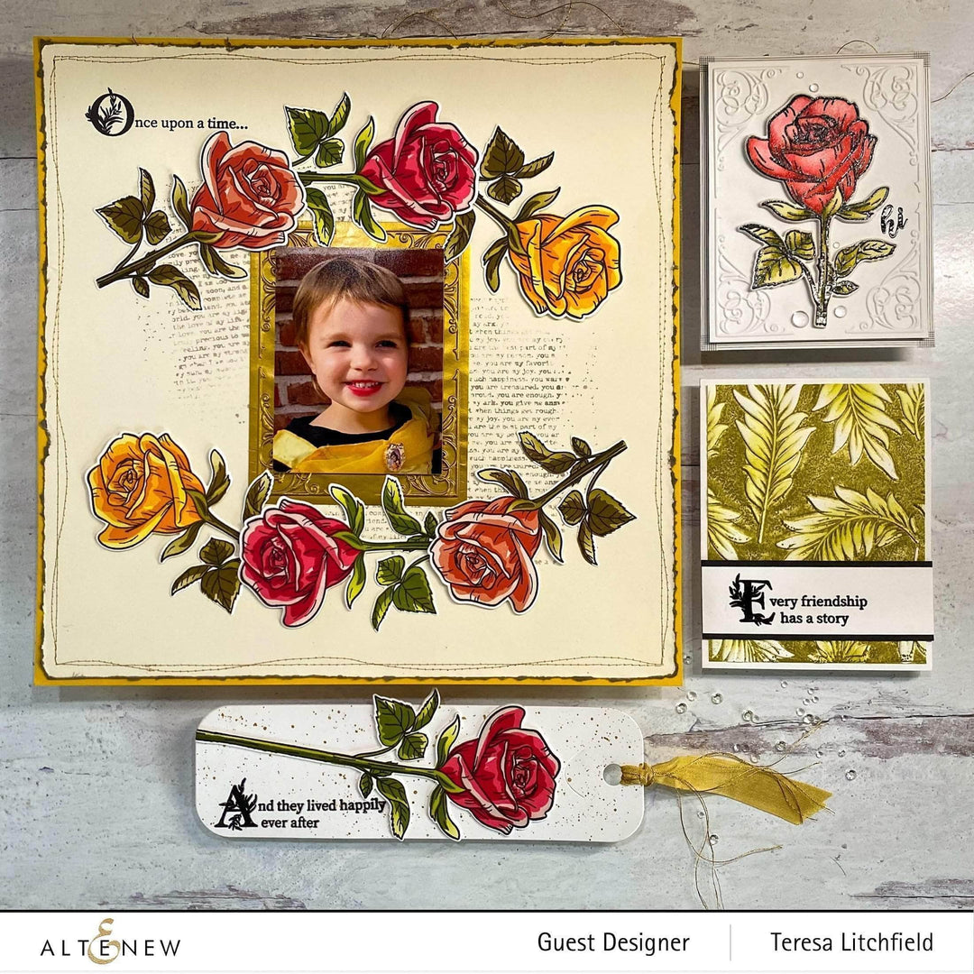 Part A-Glitz Art Craft Co.,LTD Dies Tall Tale Bookmark Die Set