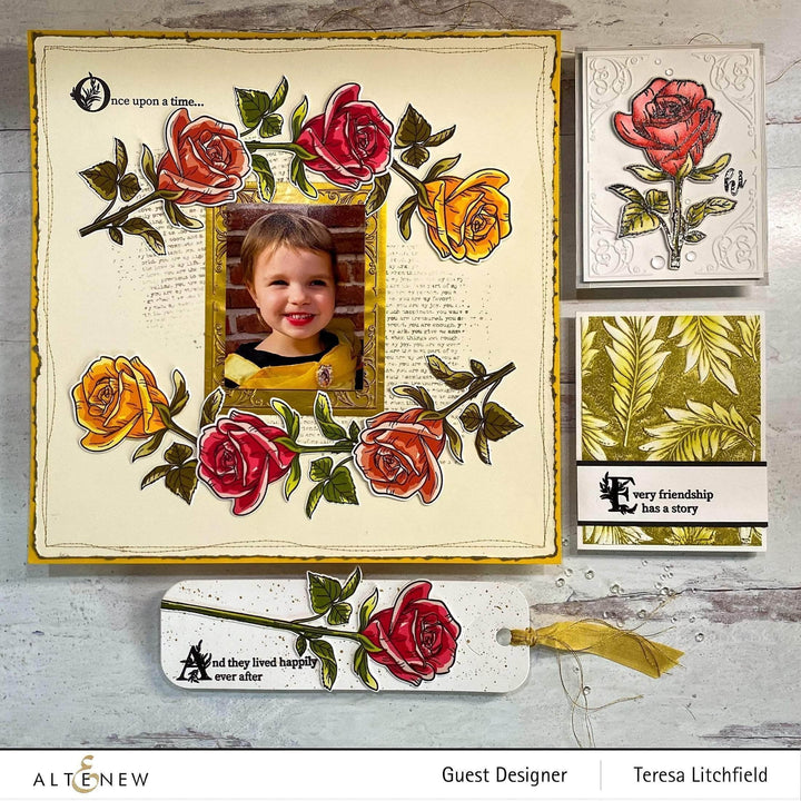 Part A-Glitz Art Craft Co.,LTD Dies Tall Tale Bookmark Die Set