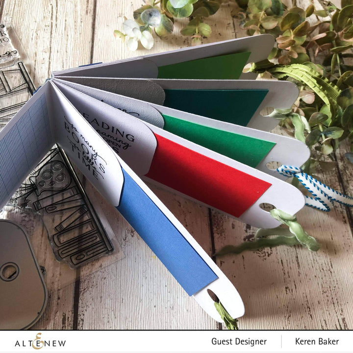 Part A-Glitz Art Craft Co.,LTD Dies Tall Tale Bookmark Die Set