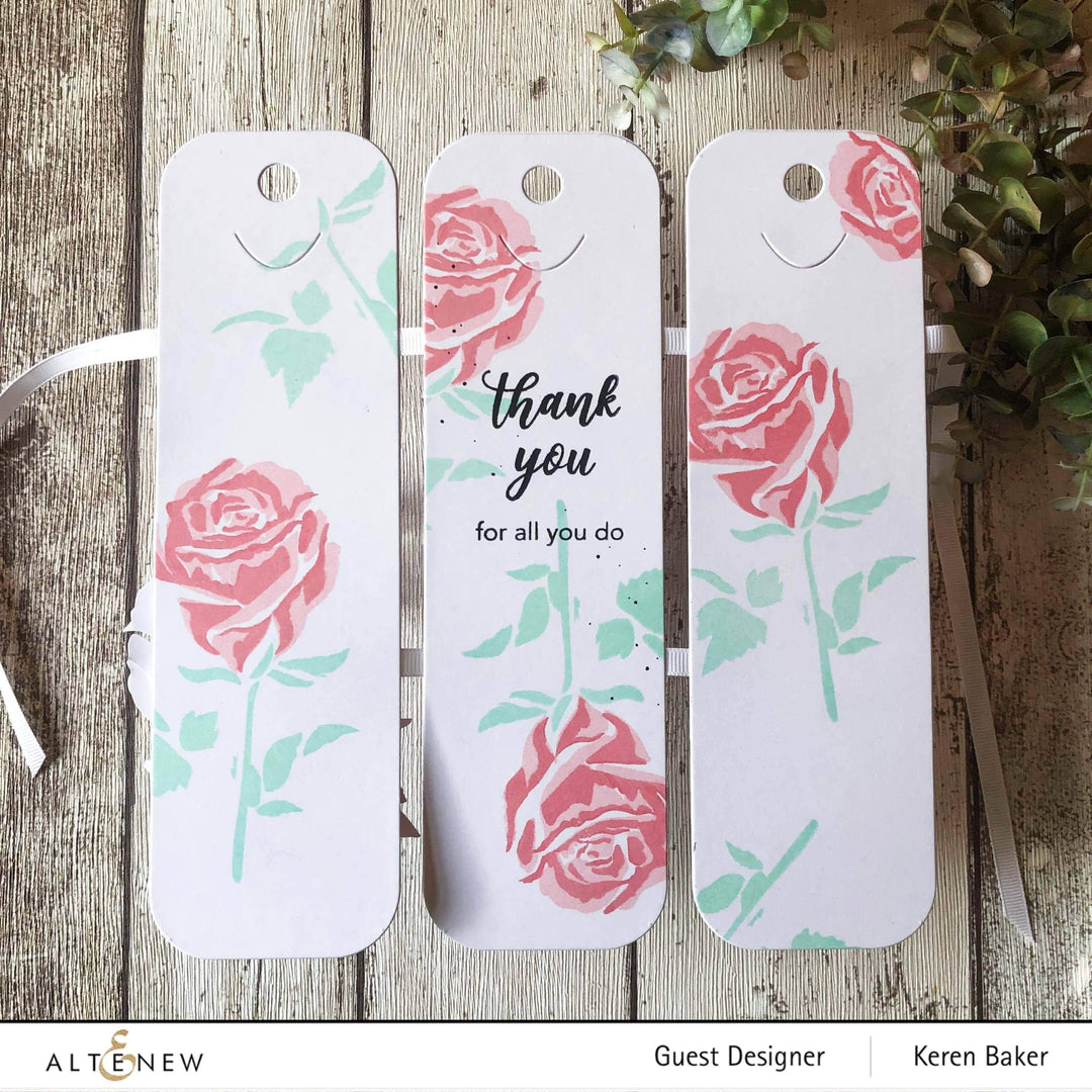 Part A-Glitz Art Craft Co.,LTD Dies Tall Tale Bookmark Die Set