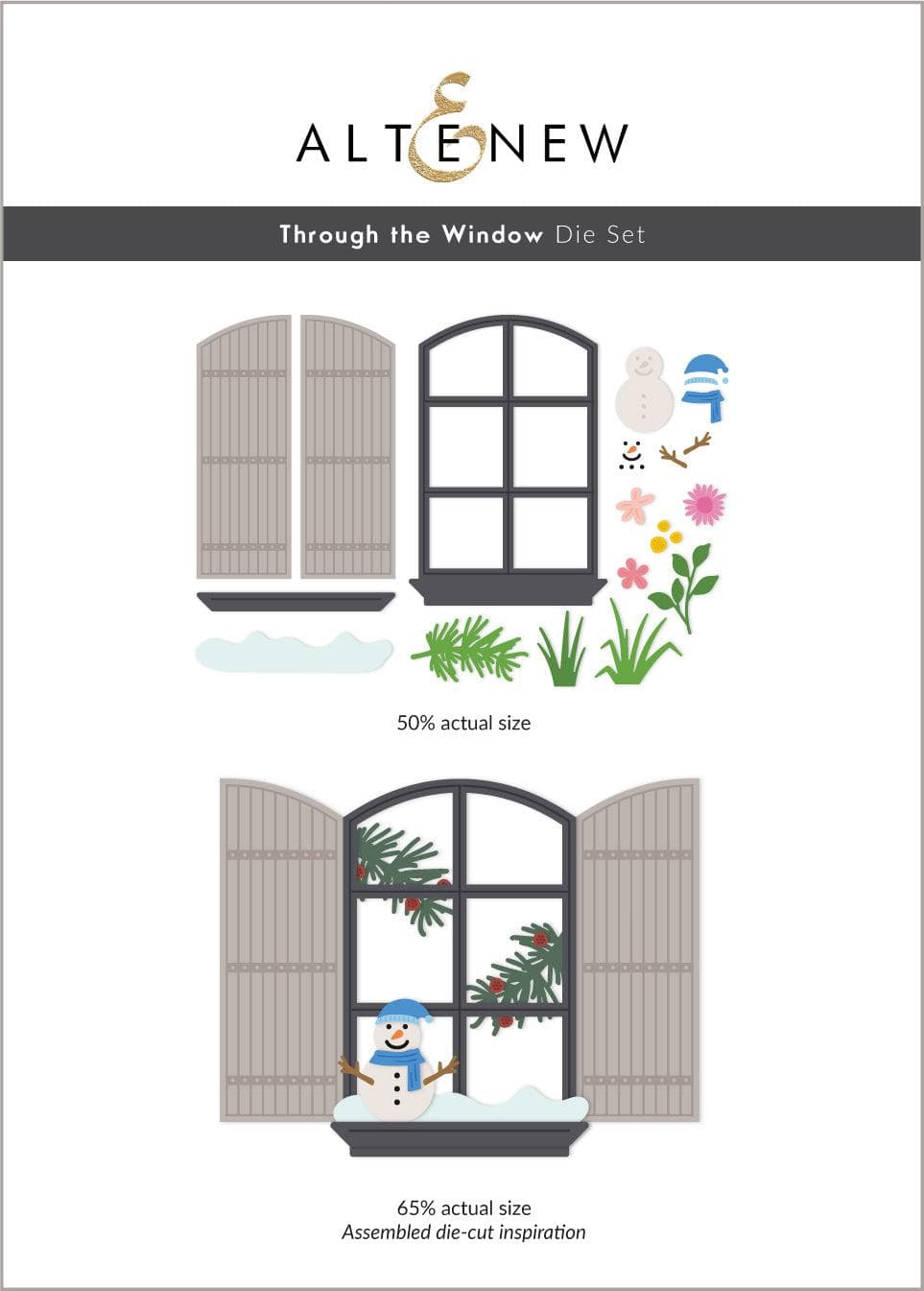Through the Window Die Set | Versatile Seasonal Crafting Dies