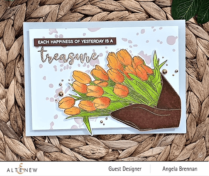 Part A-Glitz Art Craft Co.,LTD Dies Timeless Tulips Die Set