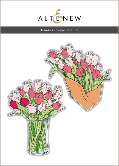 Part A-Glitz Art Craft Co.,LTD Dies Timeless Tulips Die Set