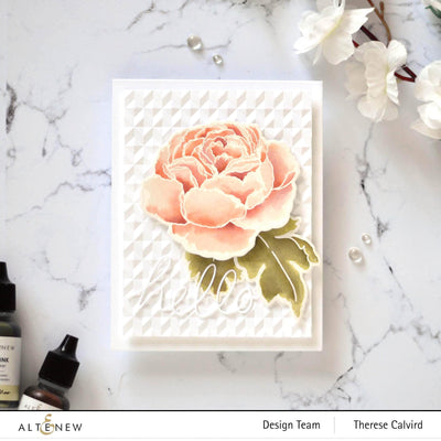 Part A-Glitz Art Craft Co.,LTD Dies Tranquility Rose Die Set