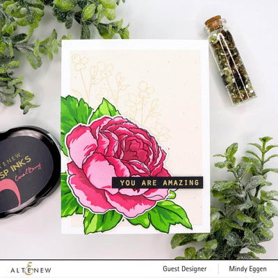 Part A-Glitz Art Craft Co.,LTD Dies Tranquility Rose Die Set