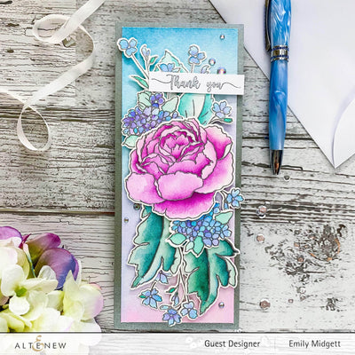 Part A-Glitz Art Craft Co.,LTD Dies Tranquility Rose Die Set