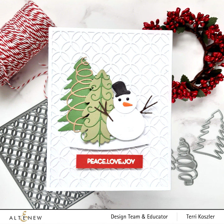 Part A-Glitz Art Craft Co.,LTD Dies Tree Mix Die Set