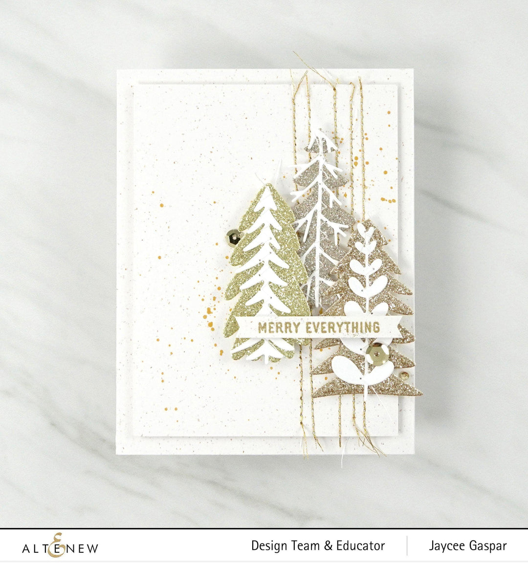 Part A-Glitz Art Craft Co.,LTD Dies Tree Mix Die Set