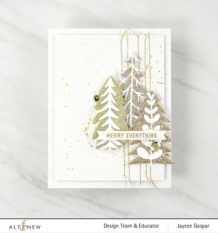 Part A-Glitz Art Craft Co.,LTD Dies Tree Mix Die Set