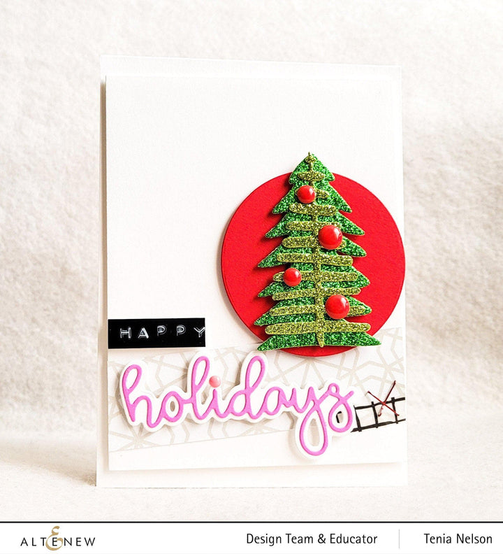 Part A-Glitz Art Craft Co.,LTD Dies Tree Mix Die Set