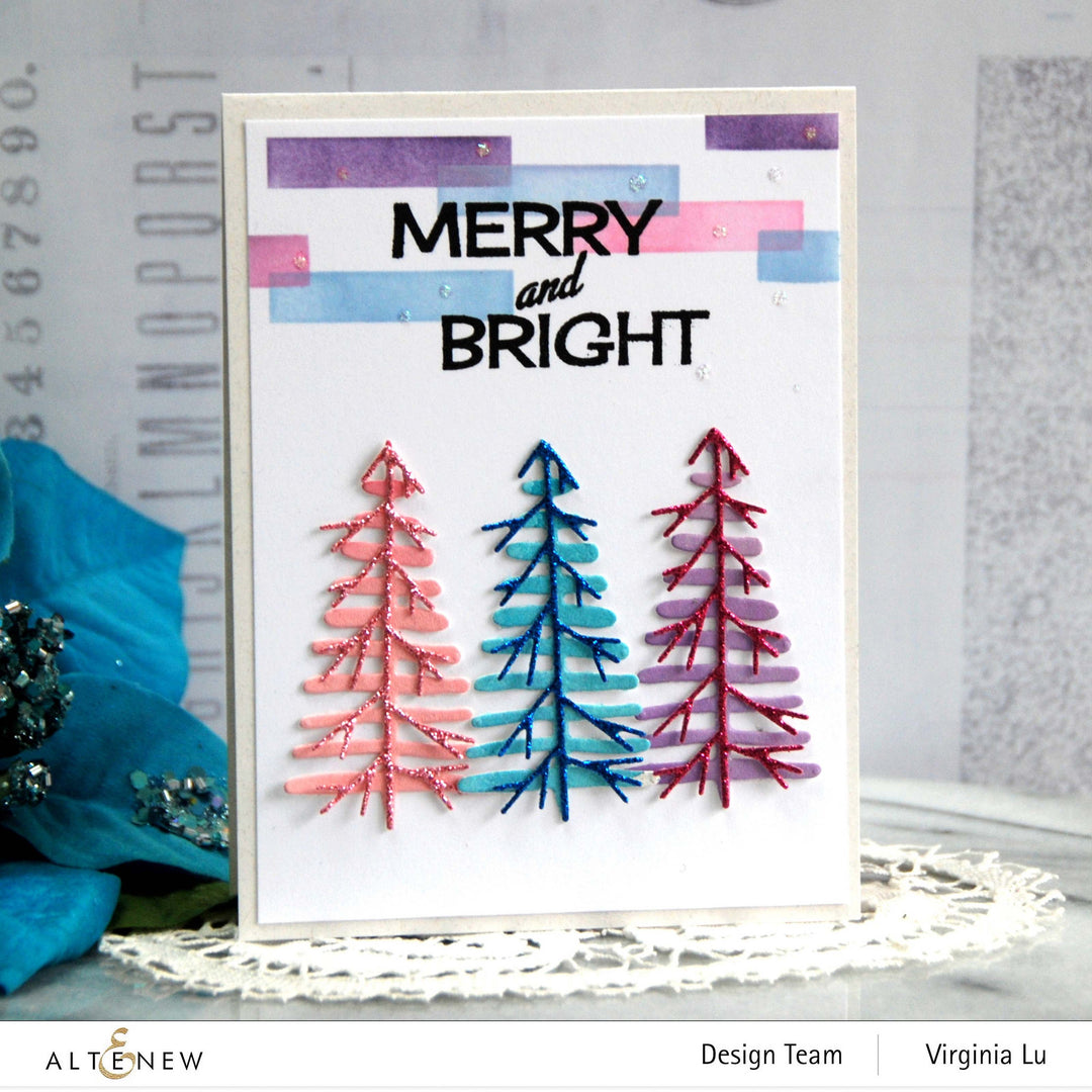 Part A-Glitz Art Craft Co.,LTD Dies Tree Mix Die Set