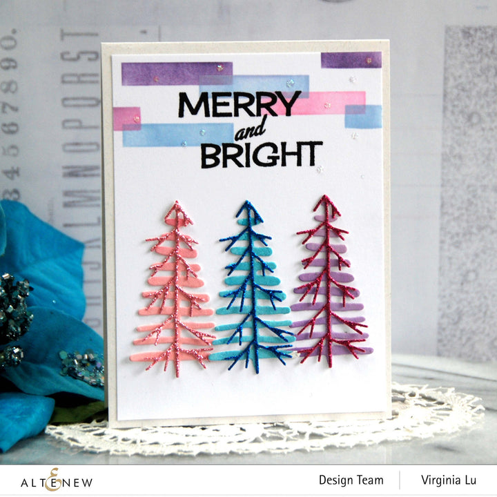 Part A-Glitz Art Craft Co.,LTD Dies Tree Mix Die Set