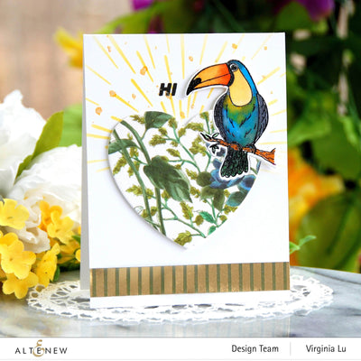 Part A-Glitz Art Craft Co.,LTD Dies Tropical Toucan Die